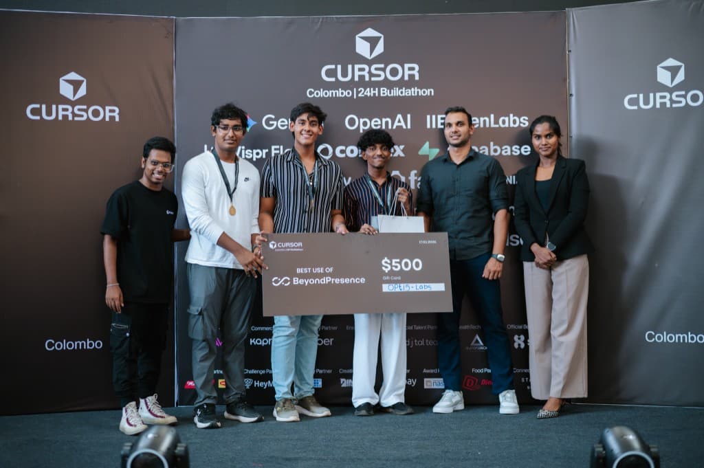 Opti5-Labs — Beyond Presence track winner